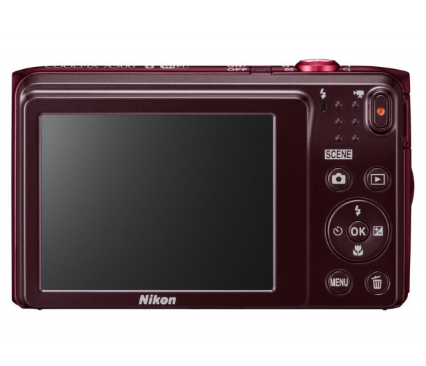 Nikon Coolpix A300 czerwony - 314042 - zdjęcie 2